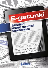 E-Gatunki. Dziennikarz w nowej przestrzeni komunikowania