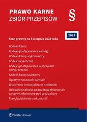 Kodeks karny. Kodeks postępowania karnego. Kodeks karny wykonawczy. Kodeks wykroczeń. Kodeks postępowania w sprawach o wykroc