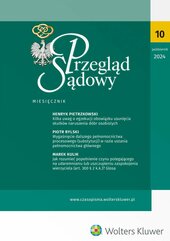 Przegląd Sądowy. Nr 10/2024