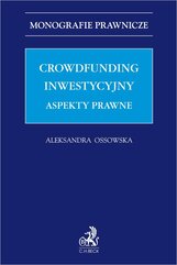 Crowdfunding inwestycyjny. Aspekty prawne