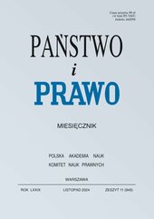 Państwo i Prawo. Nr 11/2024