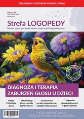 Strefa LOGOPEDY, numer 66, Diagnoza i terapia zaburzeń głosu u dzieci