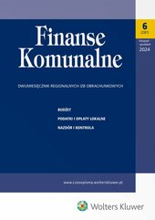 Finanse Komunalne. Nr 6/2024