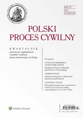 Polski Proces Cywilny. Nr 4/2024