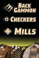 Backgammon + Checkers + Mills