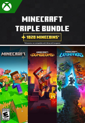 Minecraft Triple Bundle (Xbox One / Xbox Series)