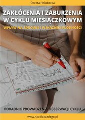 Zakłócenia i zaburzenia w cyklu miesiączkowym. Wpływ na zdrowie i wskaźniki płodności. Poradnik prowadzenia obserwacji cy