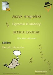 Egzamin ósmoklasisty. Nie tylko dla orłów. Reakcje językowe. Część 1