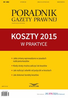 Koszty 2015 w praktyce-Poradnik Gazety Prawnej 1/15
