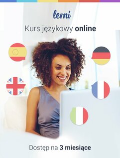 Kurs języków obcych Lerni.us - 3 miesiące dostępu do nauki