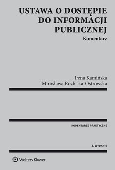 Ustawa o dostępie do informacji publicznej. Komentarz