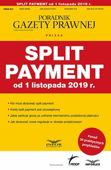 Split payment od 1 listopada 2019 r.