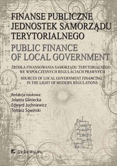 Finanse publiczne jednostek samorządu terytorialnego. Źródła finansowania samorządu terytorialnego we współczesnych regul