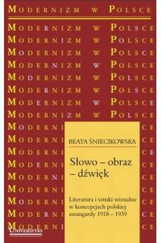 Słowo-obraz-dźwięk. Literatura i sztuki wizualne w koncepcjach polskiej awangardy 1918-1939