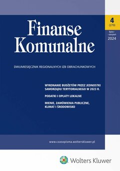 Finanse Komunalne. Nr 4/2024