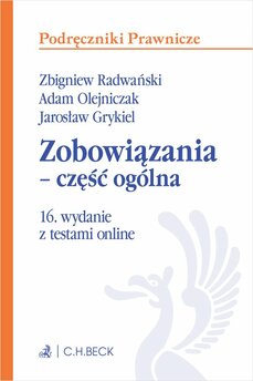 Zobowiązania - część ogólna z testami online