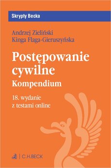 Postępowanie cywilne. Kompendium z testami online