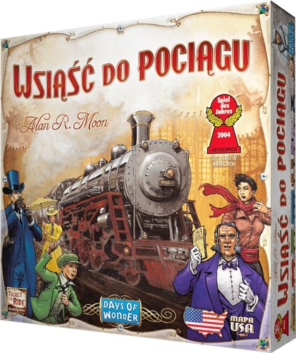 Wsiąść do Pociągu: USA (Gra Planszowa)