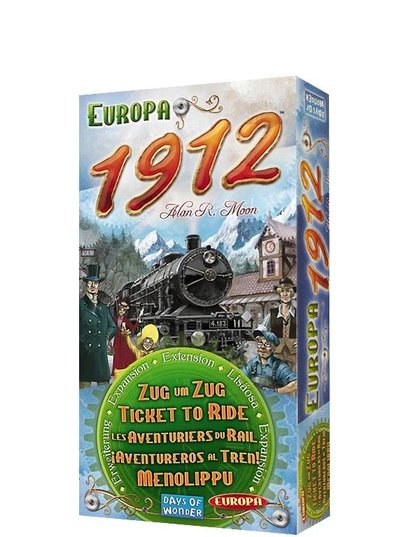 Wsiąść do Pociągu: Europa 1912 (Gra Planszowa)