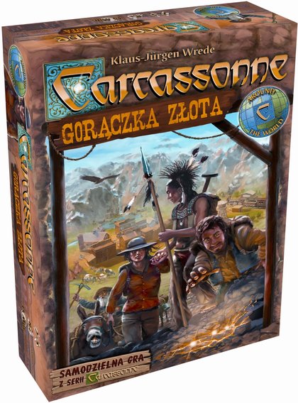 Carcassonne: Gorączka Złota (Gra Planszowa)