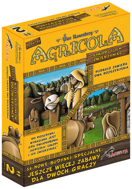 Agricola: Chłopi i ich zwierzyniec - Jeszcze więcej budynków do zwierzyńca (Gra Planszowa)