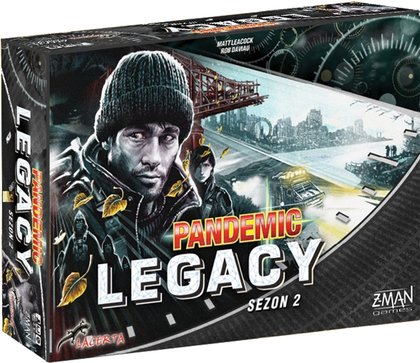 Pandemic Legacy (Pandemia) - Sezon 2 - Edycja czarna (Gra Planszowa)
