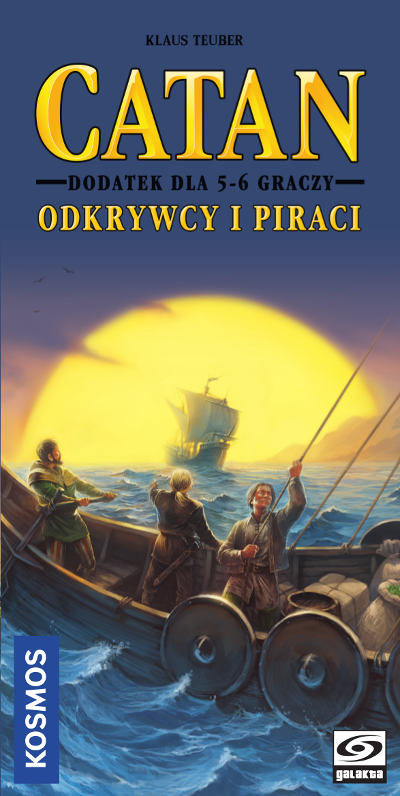 Catan - Odkrywcy i Piraci - dodatek dla 5-6 graczy (nowa edycja) (Gra Planszowa)