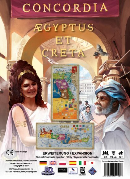 Concordia: Egipt / Kreta (Gra Planszowa)