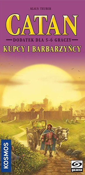 CATAN - Kupcy i Barbarzyńcy dodatek 5/6 graczy (GRA PLANSZOWA)