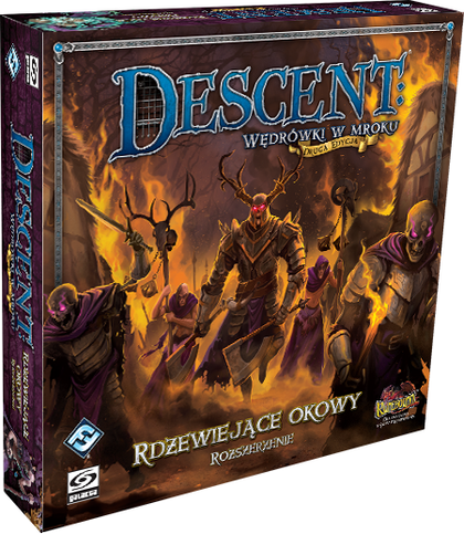 Descent: Wędrówki w mroku - Rdzewiejące okowy (Gra planszowa)