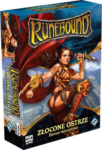Runebound 3 - Zestaw Przygodowy - Złocone Ostrze (Gra planszowa)