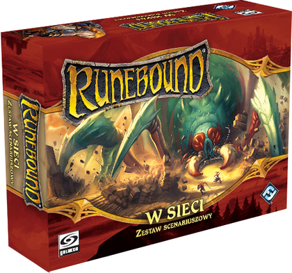Runebound 3 - Zestaw Scenariuszowy - W Sieci (Gra planszowa)