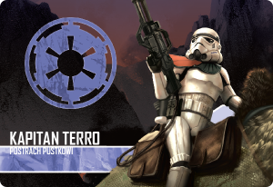 Star Wars: Imperium Atakuje - Kapitan Terro (Gra planszowa)