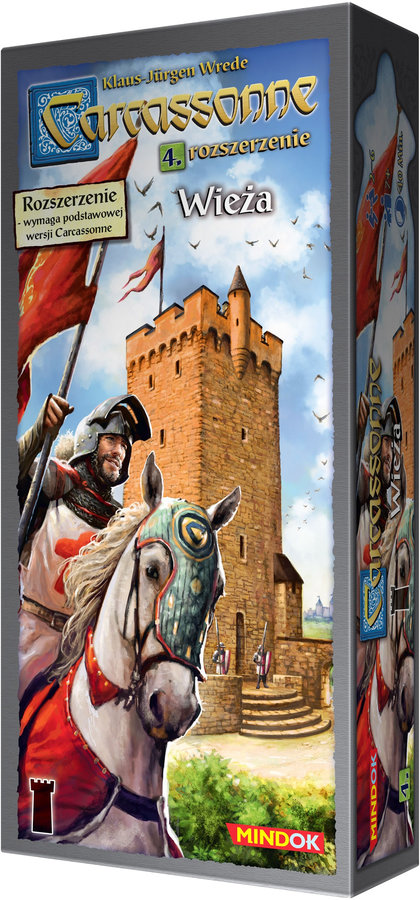 Carcassonne: Wieża (druga edycja polska) (Gra Planszowa)