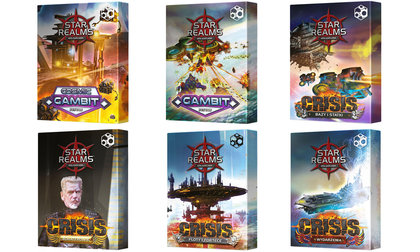 Star Realms: Pakiet Gambit i Crisis (Gra Karciana)