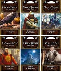 Gra o tron Cykl Westeros 6 dodatków