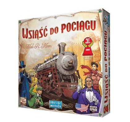 Wsiąść do Pociągu: USA (Gra planszowa)