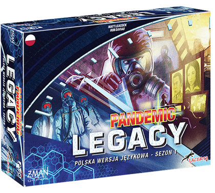 Pandemic Legacy: Sezon 1 (edycja niebieska) (Gra Planszowa)