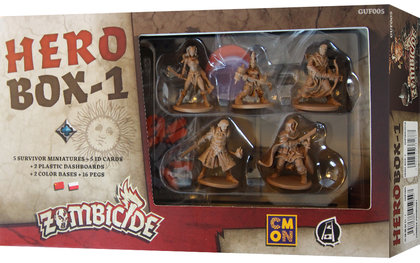 Zombicide: Czarna plaga - Hero Box-1 (Gra Planszowa)