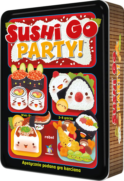 Sushi Go Party! (edycja polska) (Gra Karciana)