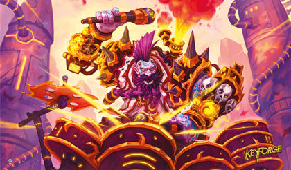 KeyForge: Playmat - Drummernaut (Akcesoria)