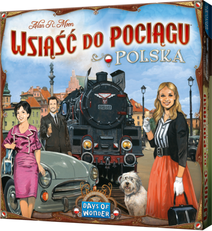 Wsiąść do Pociągu: Kolekcja Map 6.5 - Polska (Gra Planszowa)