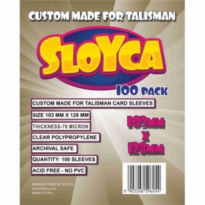 Koszulki Talisman 103x128mm (100szt) SLOYCA (akcesoria)