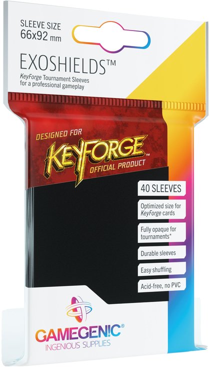Gamegenic: KeyForge - Exoshields Tournament Sleeves (Akcesoria)