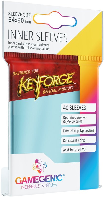 Gamegenic: KeyForge - Inner Sleeves (Akcesoria)