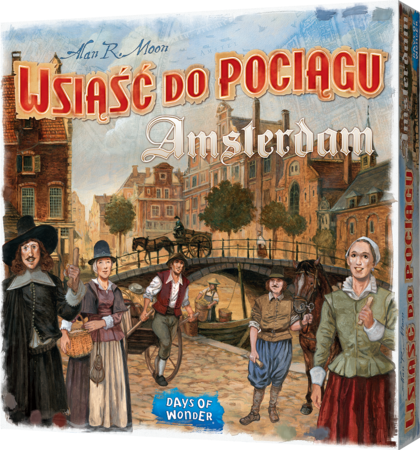 Wsiąść do Pociągu: Amsterdam (Gra planszowa)