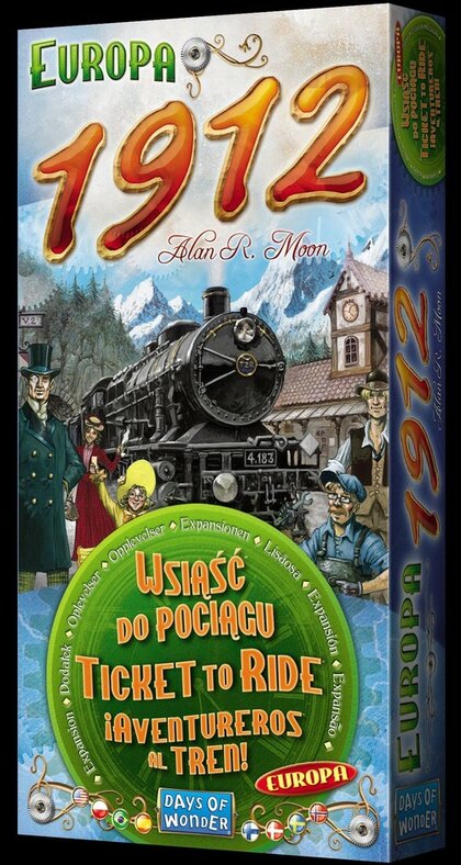 Wsiąść do Pociągu Europa 1912
