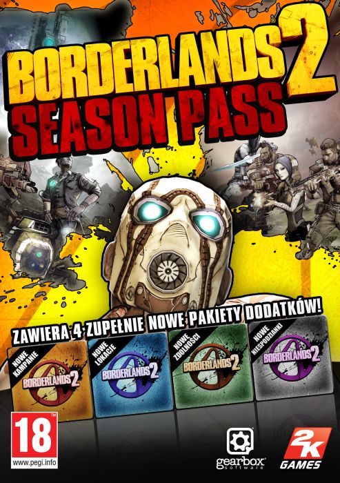 Borderlands 2 Season Pass (PC) klucz Steam