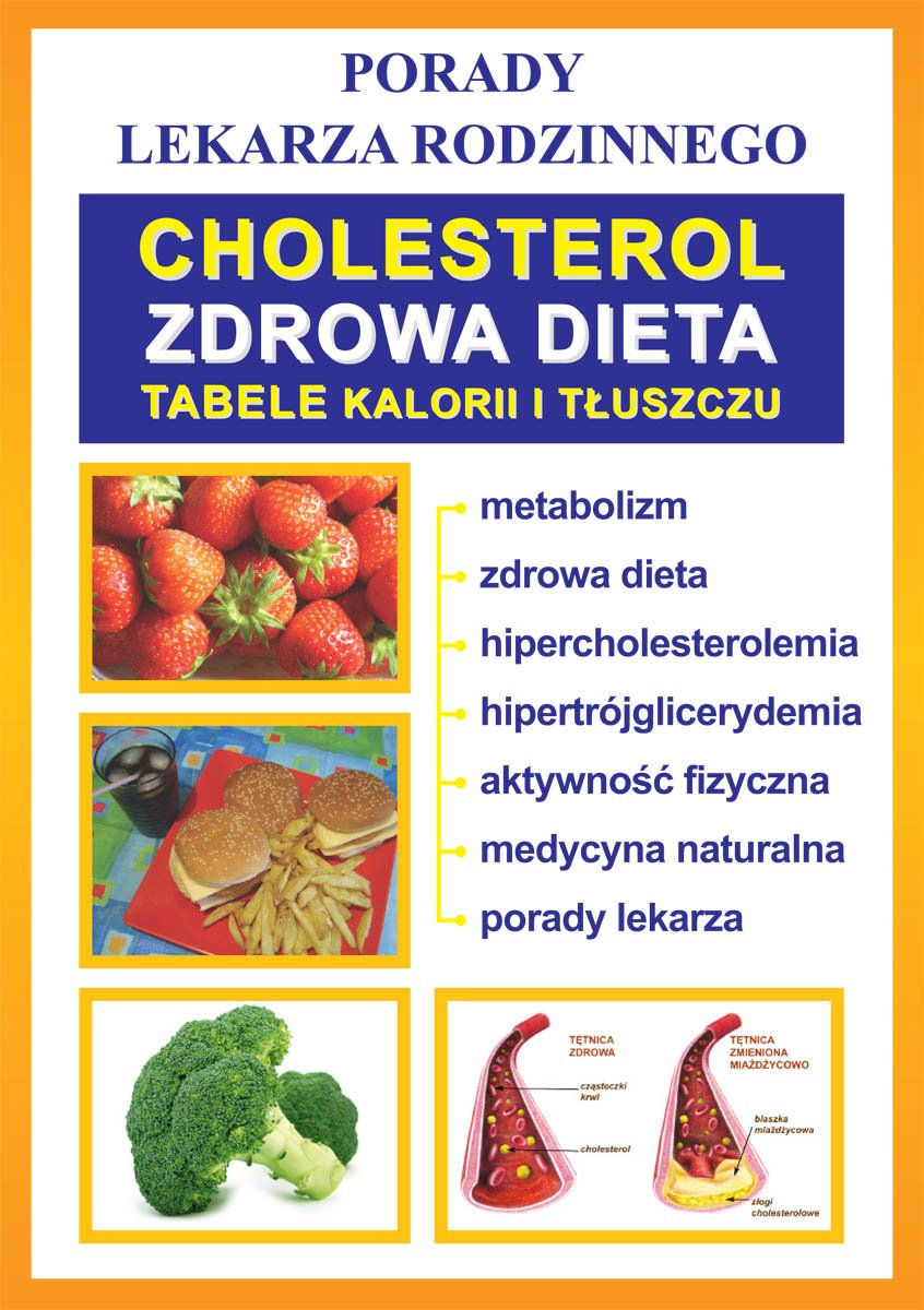 cholesterol zdrowa dieta tabele kalorii i tłuszczu porady lekarza My