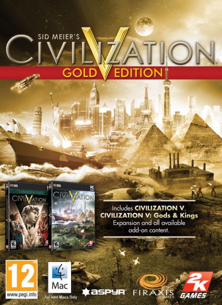 Sid Meier's Civilization V: Gold Edition (MAC) klucz Steam